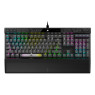 CORSAIR K70 MAX RGB Magnetic-Mechanical Wired Gaming Keyboard - Adjustable Actuation MGX Switches - Rapid Trigger Mode - PBT Double-Shot Keycaps - iCUE Compatible - QWERTY NA Layout - Black
